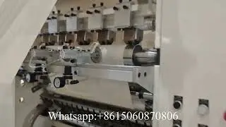 3 lines facial tissue paper folding machine