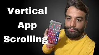 Samsung New Feature Vertical App Drawer, One Ui 4.0 Get Vertical App Scrolling Feature