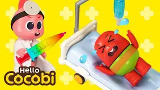 Help! I Have a Stomach Ache😰Doctor Pretend Play | Kids Stories & Songs | Hello Cocobi