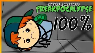 Cyanide & Happiness - Freakpocalypse (Episode 1) Full Walkthrough (No Commentary) 100% Achievements