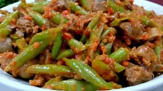 sadis rasanya!!! RESEP SAMBAL GORENG BUNCIS ATI AMPELA enaknya kebangetan