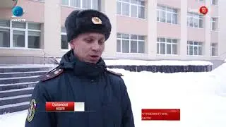 18.01.2019 В областной библиотеке прошли пожарно тактические учения