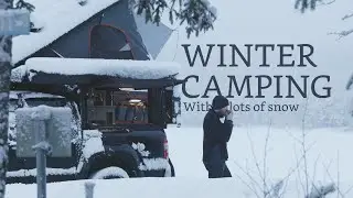 Wintercamping in Norway with my Alu-Cab Canopy Camper