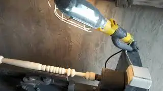 Токарный для дерева +++ в работе