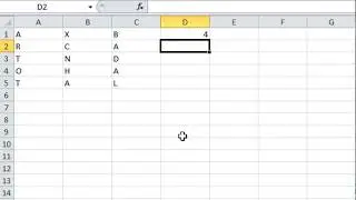 Función CONTAR SI en Excel