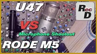 Telefunken U47 clone vs RODE M5 | Microphone Shootout | Acoustic guitar