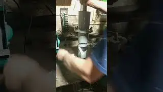 Распаковка Новой рабочий части маслопресса 60мм.