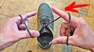КАК ЗАВЯЗАТЬ ШНУРКИ БЫСТРО И НЕОБЫЧНО !! ЛАЙФХАКИ КОТОРЫЕ УПРОСТЯТ ВАШУ ЖИЗНЬ
