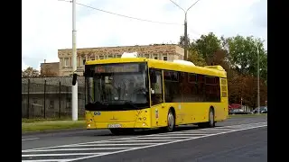 Поездка на автобусе МАЗ-203.069,гос.№ АС 3204-7,марш.т35д