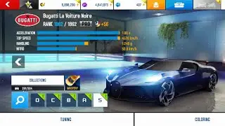 Asphalt 8 , Upgrading Bugatti La Voiture Noire Fully Pro And Completed Mastery