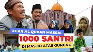 Vlog di Masjid di atas Gunung  | Munaqosyah TPQ Palang 2023