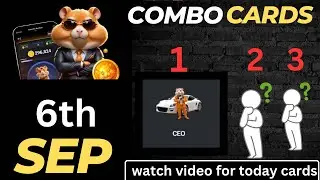 Unlock Today’s Hamster Kombat Combo Cards | September 7 Secrets Revealed!
