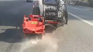 Фреза дорожная Exten AF400S снятие разметки