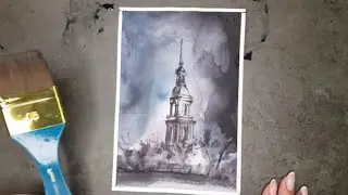 Watercolor sketch |Saint Petersburg