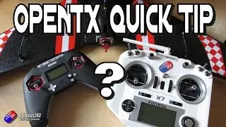 OpenTX Quick Tip: Changing channel outputs via switches