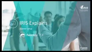 Readiris PDF - How to setup your scanner