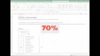 Dynamic WebBrowser-based Easing Percentage Lightbox HTML Container  for Excel & Access 2016