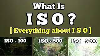 ISO কি ?  ISO কিভাবে কাজ করে? Easy Explain [ Bangla  Tutorial ] How ISO Works on DSLR camera