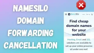 How do I cancel domain forwarding of my namesilo account ?