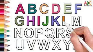 ABC for Kids | Alphabet repetition for children | how to write the alphabet