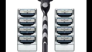 Китайская бритва, лезвия под Gillette Mach 3  Обзор. Отзывы