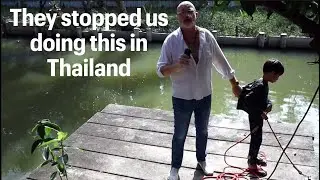 We were PREVENTED from going magnet fishing IN THAILAND