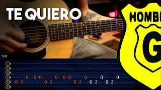 Te Quiero - Hombres G - GUITARRA ACUSTICA | TUTORIAL ACORDES + INTRO |  Christianvib