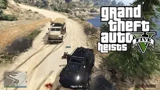 GTA V Heists | Pacific Standard Heist | [Part 4] Convoy