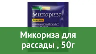 Микориза для рассады (Зеленое сечение), 50г обзор VERMI60 производитель Биотехнологии ООО (Россия)