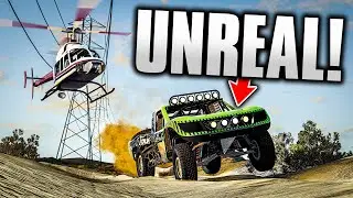 The BEST Baja Trophy Truck Gaming Experience! | BeamNG's Baja75