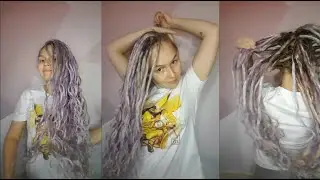 Завитые дреды ❤ Как превратить софты в гофродреды
