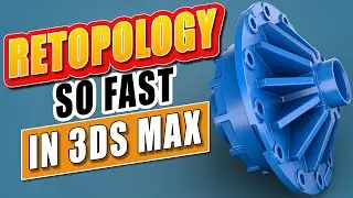 Topology: Retopology So Fast In 3ds Max || N°_282