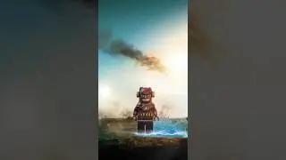 Мой самый сложный кастом. Закончил делать Лего фигурку по фильму The Flash