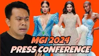 ATEBANG REACTION | MISS GRAND INTERNATIONAL 2024 PRESS CONFERENCE IN THAILAND
