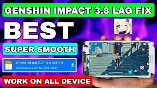 The Easiest Genshin Impact 3.8 Mobile Lag Fix Config || config genshin impact anti lag terbaru