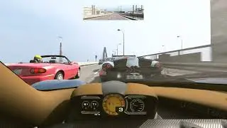 high speed wangan driving