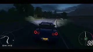 Forza Horizon - Night Life - Relaxing in Nissan Skyline GT-R