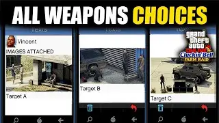 All Cluckin's Bell Farm Raid Weapon Choices | GTA Online The Cluckin's Bell Farm Raid DLC
