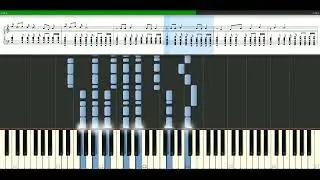 Avril Lavigne - Fall to pieces [Piano Tutorial] Synthesia