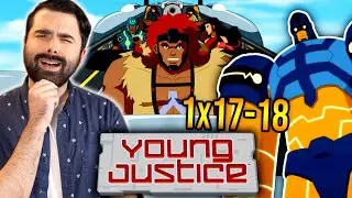 YOUNG JUSTICE Episode 17 and 18 REACTION! DISORDERED and SECRETS