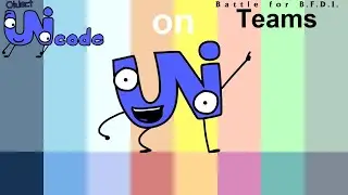 If Object Unicode Characters were on BFB Teams