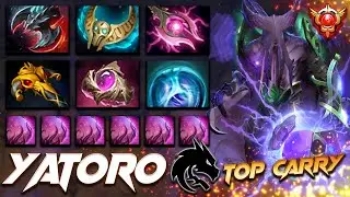 [7.35] Yatoro Faceless Void Top Carry - Dota 2 Pro Gameplay [Watch & Learn]