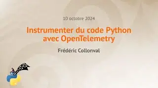 [Python Rennes] Services Python : serverless avec Chalice, monitoring avec OpenTelemetry