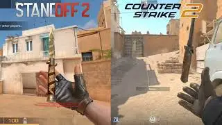 Standoff 2 vs Counter Strike 2 | Stiletto Animation Comparison