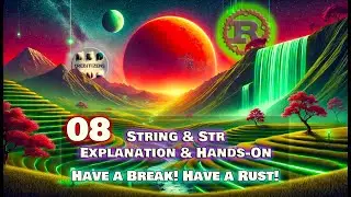 Rust Strings - Have a Break! Have a Rust! 08 Memory Methods Differences Hands-On #rust #rusttutorial