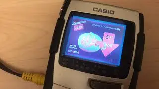 Wow! Unboxing Casio TV-880 portable colour TV vintage