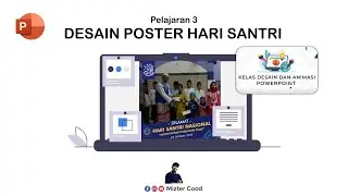 TUTORIAL DESAIN POSTER HARI SANTRI 2020 DENGAN POWERPOINT