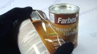 Лак паркетный ПФ 231 глянцевый Farbex 0 8 кг