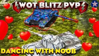 E50 M dancing with T 110E4 | wot blitz | wotb replays | wot blitz replays