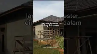 PROSES PEMBANGUNAN RUMAH DARI NOL #shorts